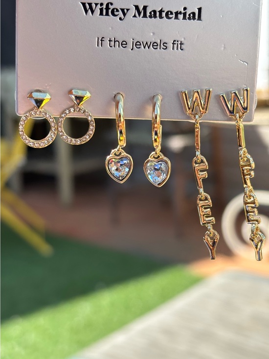 BaubleBar Jewelry - Price is for 1 pair of 3. Earrings. Specify which 1 u want or we will send any.